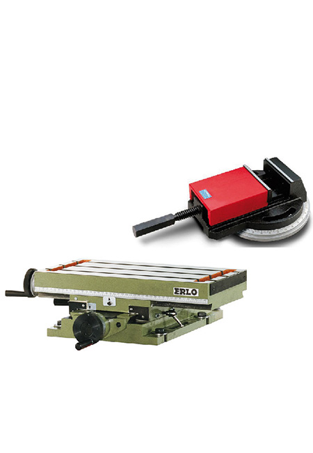 Accessories for drilling and tapping machines manufactured by ERLO