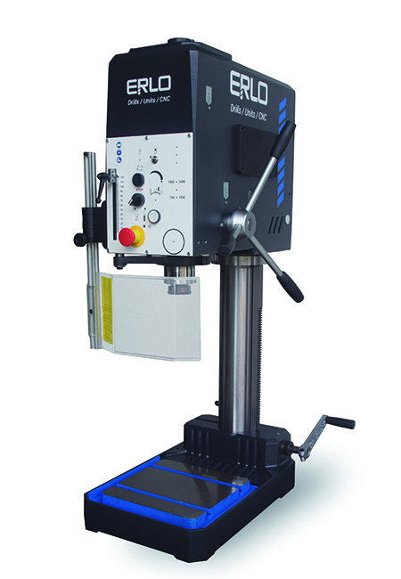 High-performance benchtop drilling, tapping and milling machines manufactured by ERLO