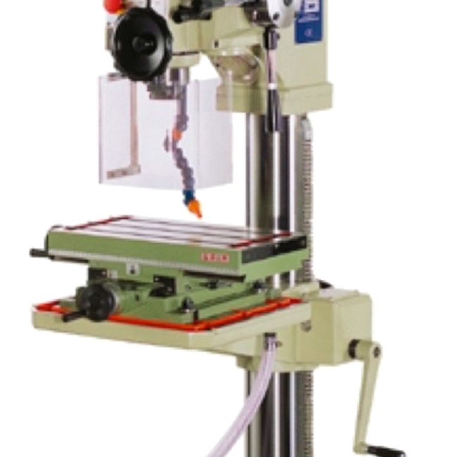 Milling and drilling machines with coordinates table manufactured by ERLO