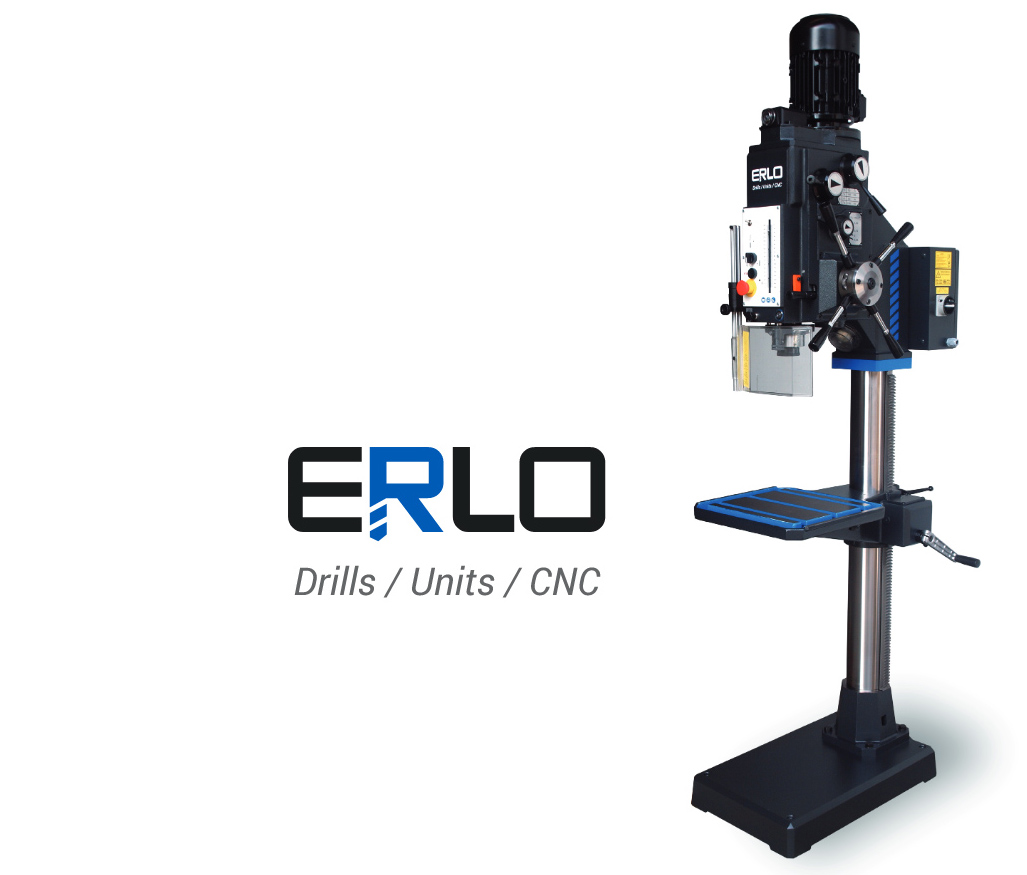 Erlo designs and manufactures drilling, tapping and milling machines, drilling centres and autonomous high-performance machining units